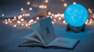 Book and light