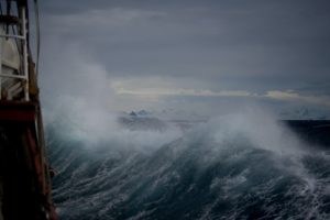 Rough sea